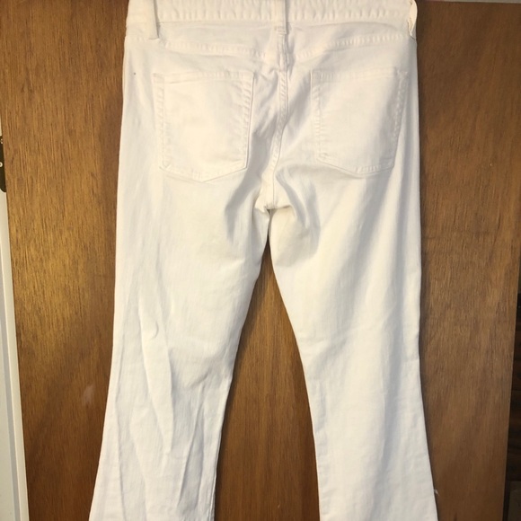 White boot cut JCrew Jeans - Picture 2 of 3